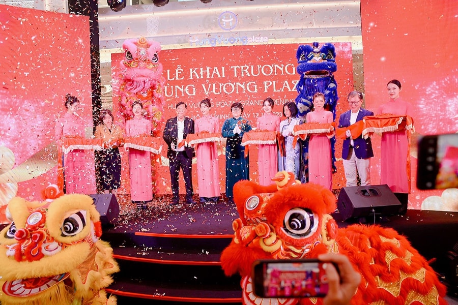 Hùng Vương Plaza chính thức khai trương, trở thành trung tâm thương mại tâm điểm tại quận 5