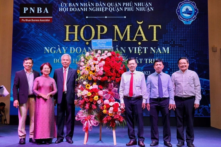 Hội Doanh nghiệp quận Phú Nhuận kỷ niệm 19 năm Ngày Doanh nhân Việt Nam