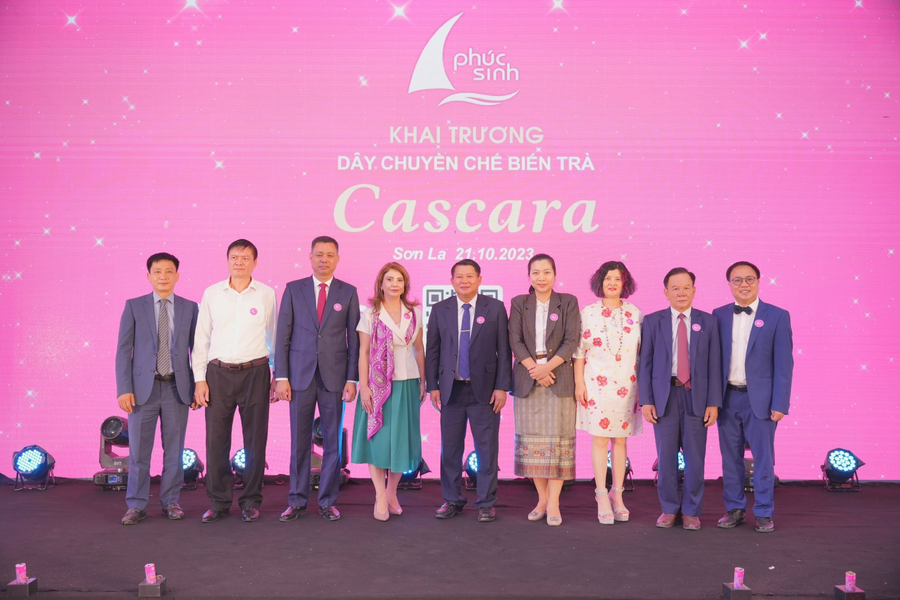 Phúc Sinh Group khai trương dây chuyền chế biến trà Cascara