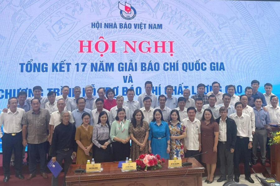 Hội Nhà báo Việt Nam tổ chức Hội nghị tổng kết 17 năm Giải Báo chí Quốc gia