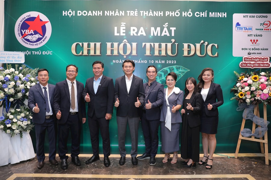 Hội Doanh nhân trẻ TP.HCM ra mắt Chi hội Thủ Đức