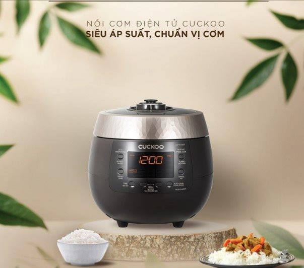 Nấu nhanh, nấu ngon, vẹn toàn dinh dưỡng với nồi cơm điện Cuckoo