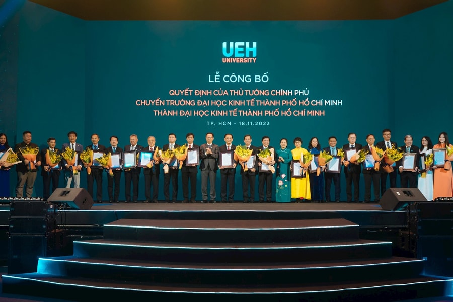 “Trường Đại học Kinh tế TP.HCM” chính thức chuyển thành “Đại học Kinh tế TP.HCM”