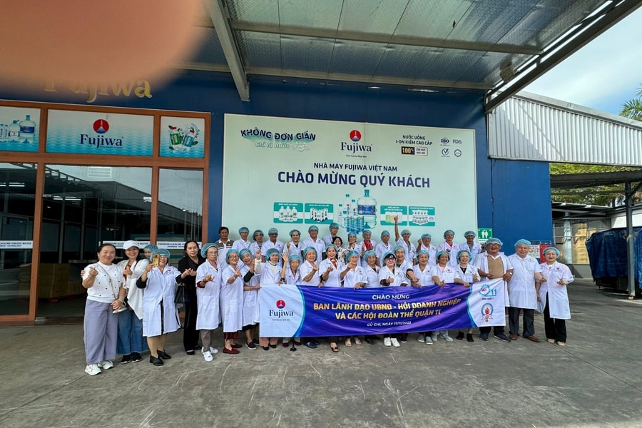 Hội Doanh nghiệp quận 11 thăm doanh nghiệp tiêu biểu