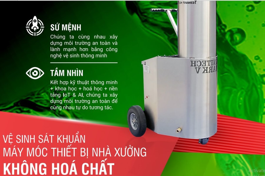 SaniTech: Mang đến công nghệ vệ sinh thông minh