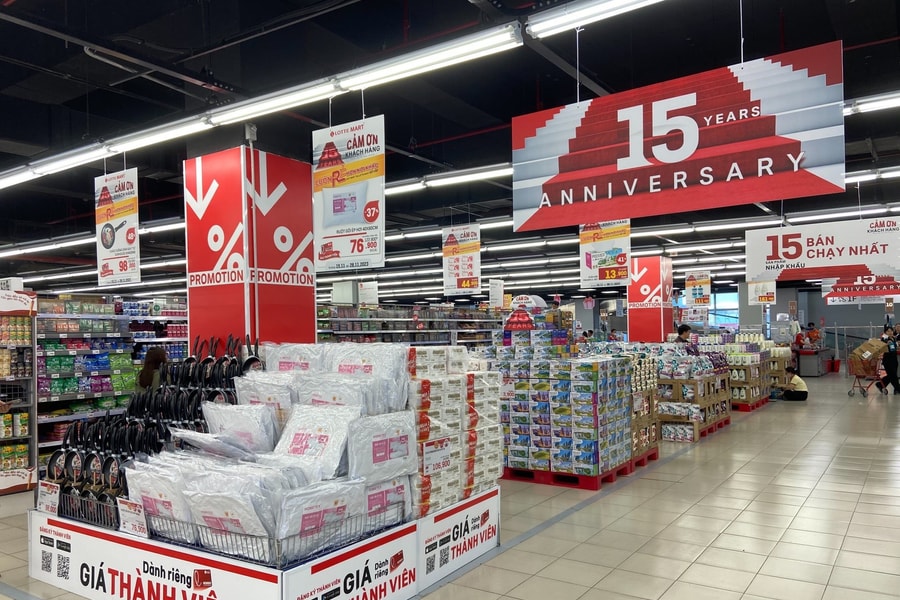 Lotte Mart Gò Vấp ưu đãi đặc quyền cho khách hàng thành viên