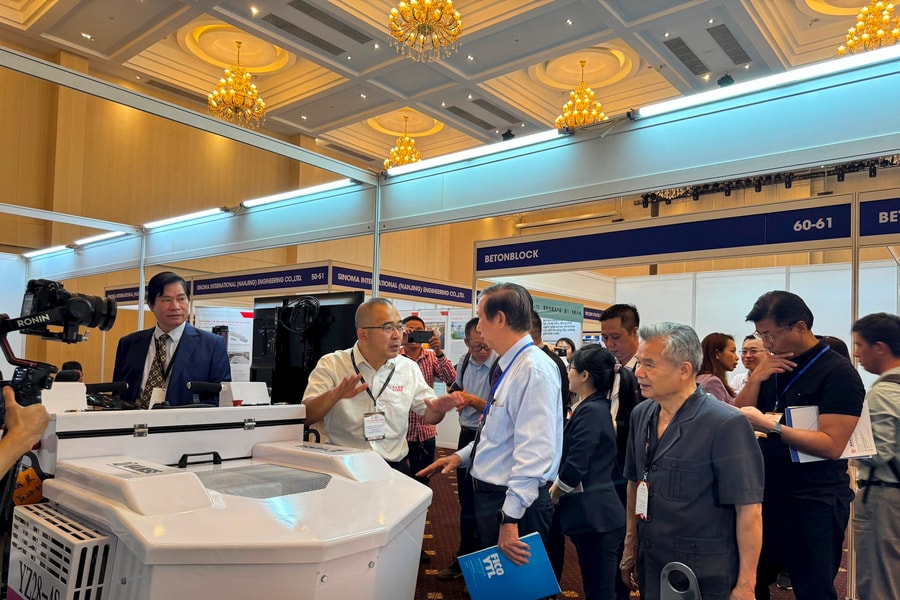 Triển lãm máy móc, thiết bị xi măng - bê tông Việt Nam 2023: Tín hiệu vui cho thị trường xây dựng