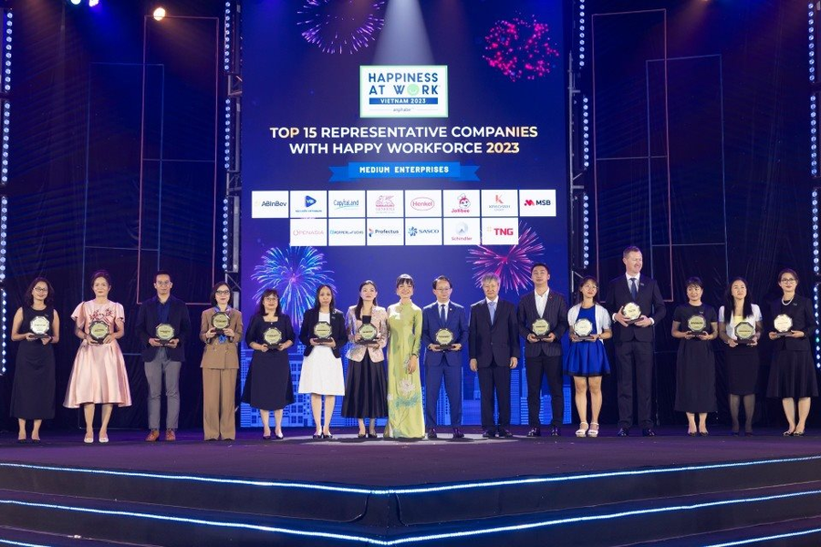 Công bố danh sách 100 nơi làm việc tốt nhất Việt Nam năm 2023