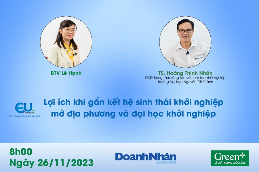 Lợi ích khi gắn kết hệ sinh thái khởi nghiệp mở địa phương và đại học khởi nghiệp