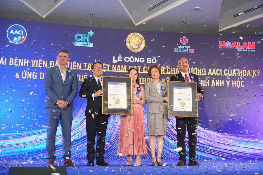 Hai bệnh viện đầu tiên tại Việt Nam đạt chuẩn chất lượng AACI của Hoa Kỳ
