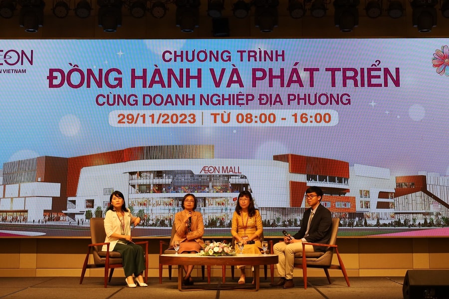 Aeon Việt Nam đồng hành cùng các nhà cung cấp địa phương