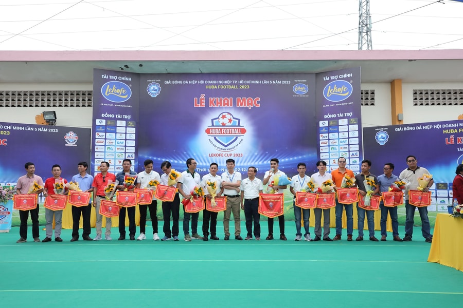 Khai mạc giải bóng đá Hiệp hội Doanh nghiệp TP.HCM lần thứ 5 năm 2023