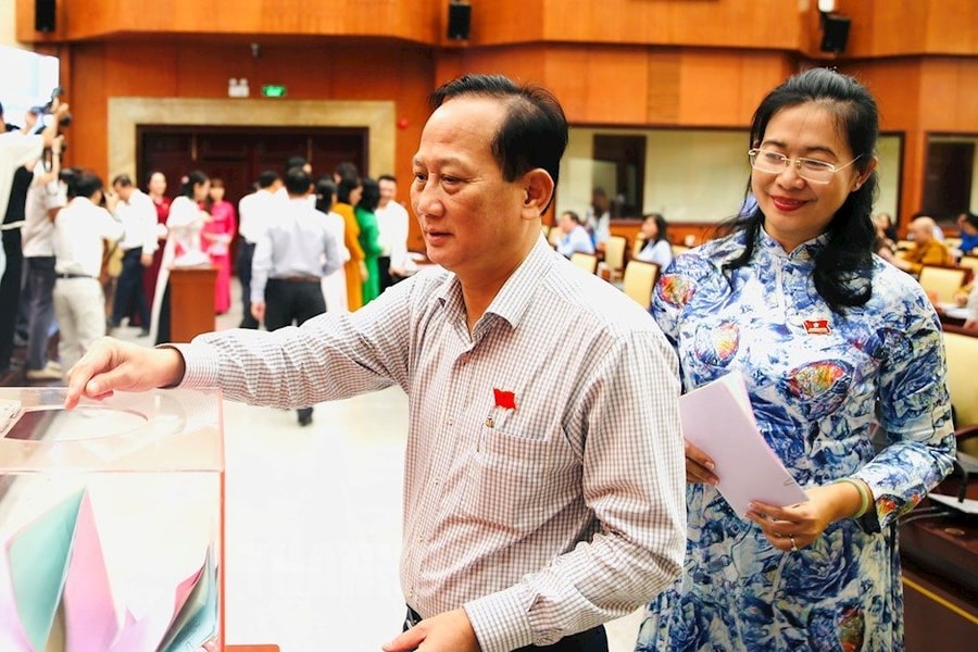 Công bố kết quả lấy phiếu tín nhiệm của HĐND TP.HCM