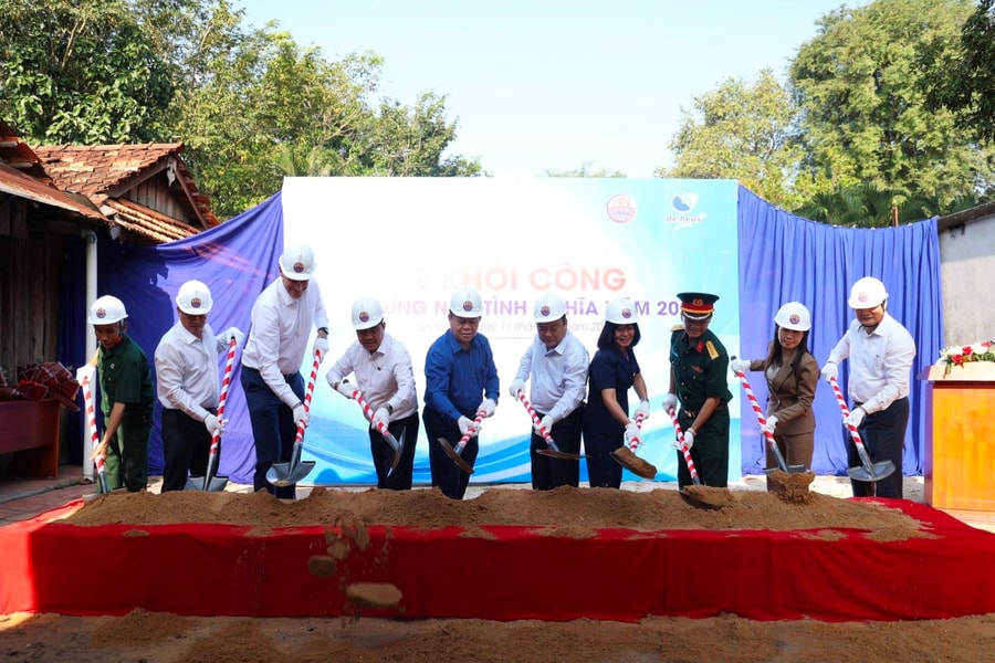 Khởi công xây dựng 3 căn nhà tình nghĩa tại Tây Ninh