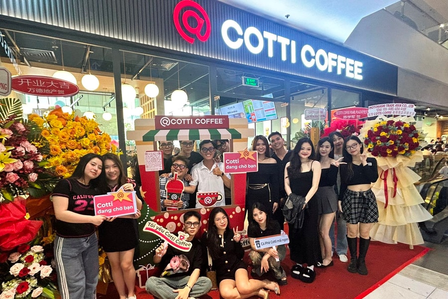 COTTI COFFEE chính thức có mặt tại TP.HCM