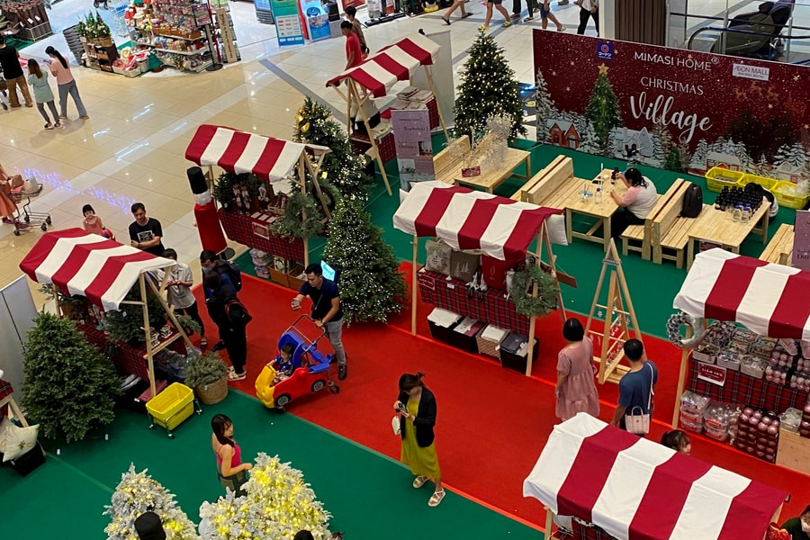 Độc đáo “Ngôi làng giáng sinh” tại TP.HCM