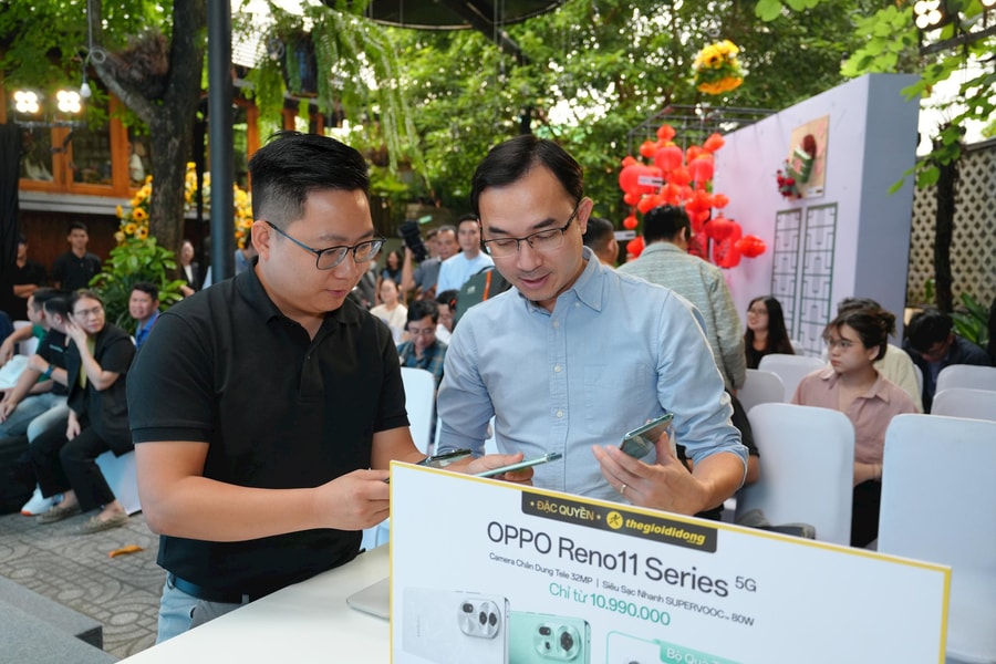 Thế Giới Di Động mở bán Oppo Reno11 Series