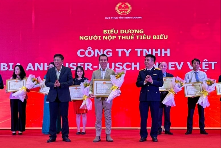 AB InBev Việt Nam được biểu dương Người nộp thuế tiêu biểu 2020-2022