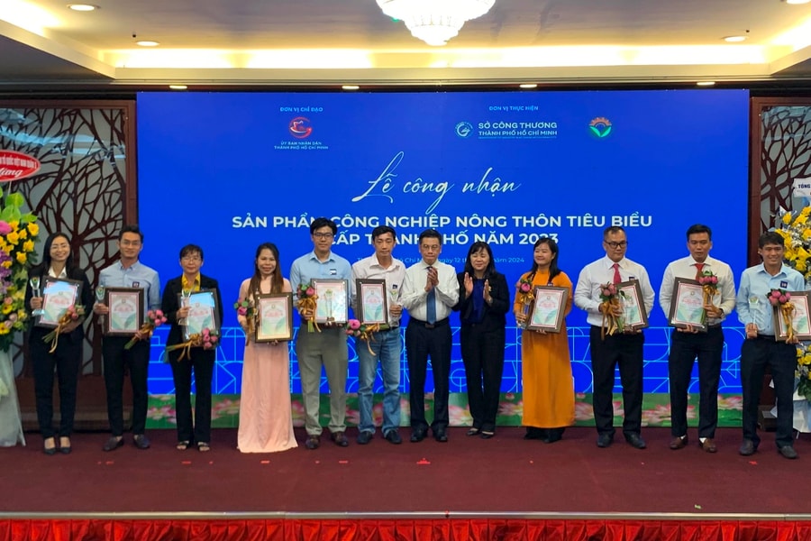 Sản phẩm Trường Thọ được công nhận là sản phẩm công nghiệp nông thôn tiêu biểu TP.HCM