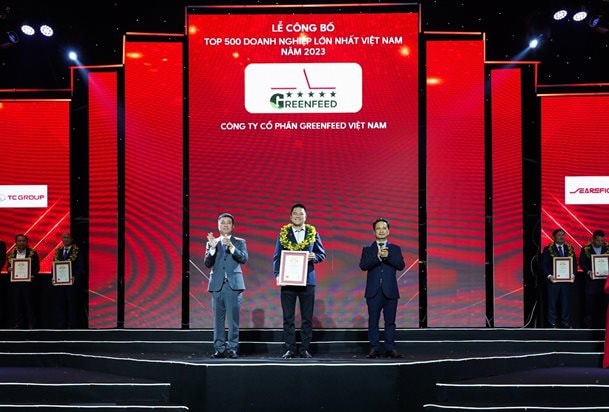 GREENFEED Việt Nam liên tiếp đạt Top 5 công ty thức ăn chăn nuôi uy tín