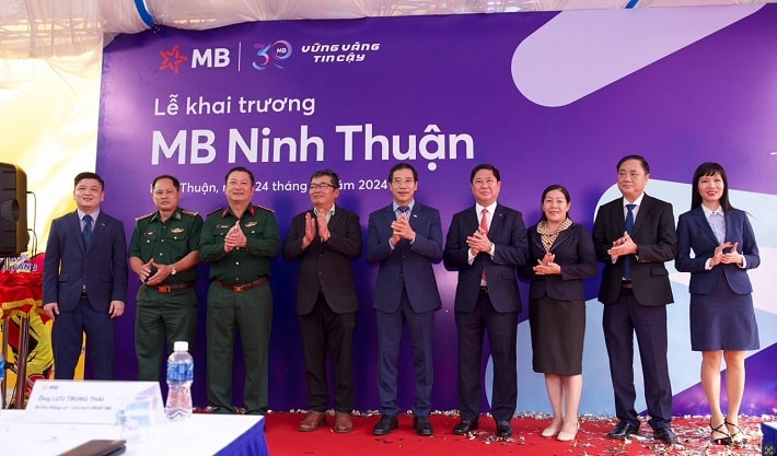 MB khai trương Chi nhánh Ninh Thuận