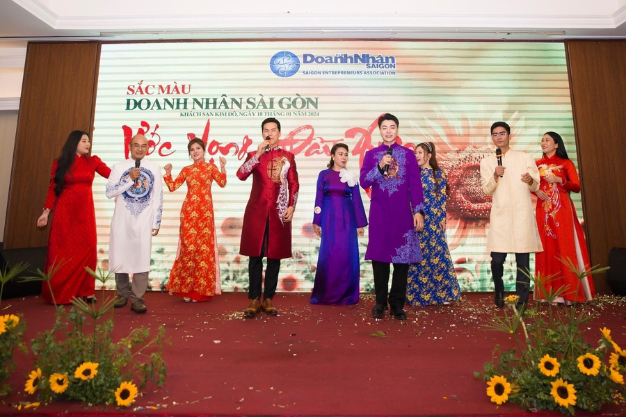 "Sắc màu Doanh Nhân Sài Gòn 2024”: Khát vọng và niềm tin chiến thắng