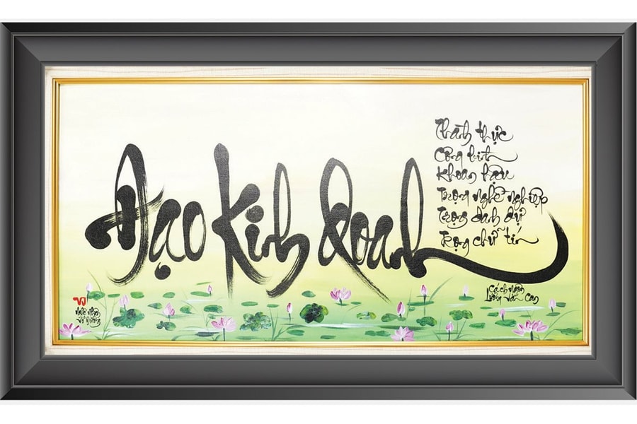 Mùa chữ nở hoa, đậm đà sắc Tết