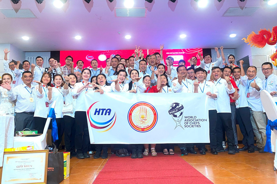 Năm 2023, Hội đầu bếp chuyên nghiệp Sài Gòn đạt nhiều thành tích vượt bậc