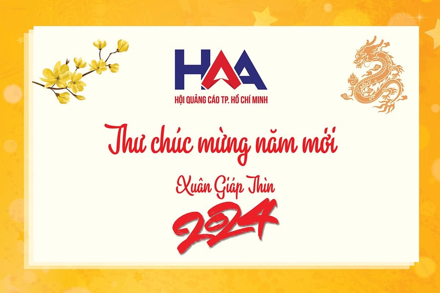 Thư chúc mừng năm mới của Chủ tịch Hội Quảng cáo TP.HCM