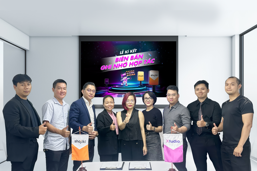 Để nâng cao chất lượng sản phẩm quảng cáo, Shojiki đã hợp tác chiến lược với Xtudio