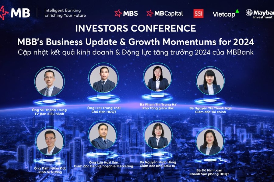 Năm 2024, MB kỳ vọng lợi nhuận sẽ lớn hơn 28,8 nghìn tỷ đồng