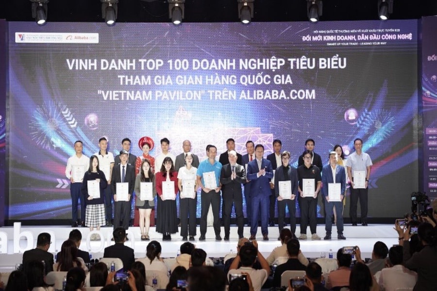 100 doanh nghiệp được chọn tham gia Gian hàng quốc gia Việt Nam trên Alibaba