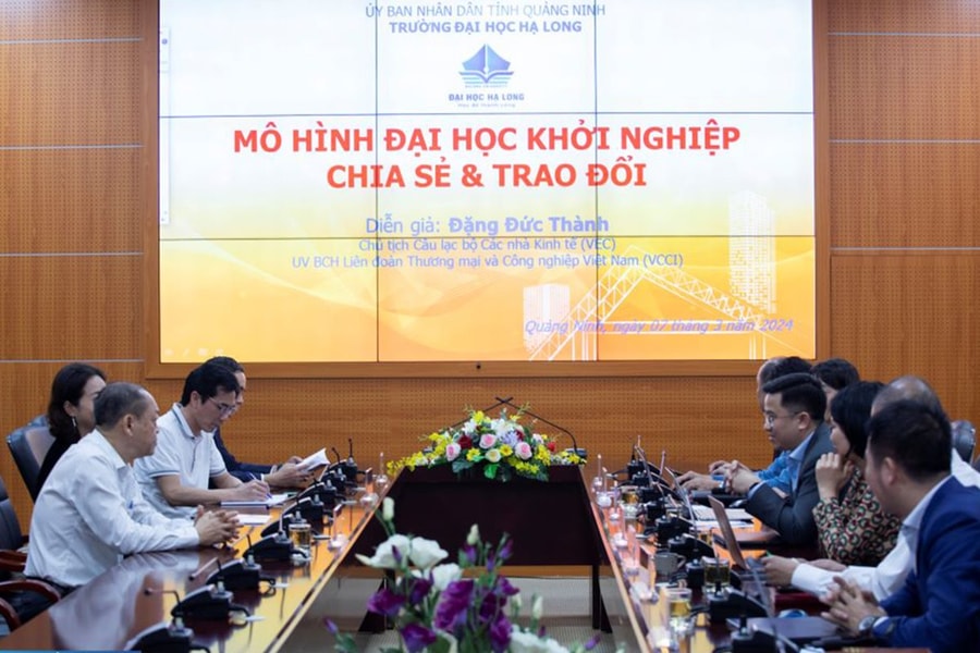 Trường Đại học Hạ Long có tiềm lực phát triển mô hình đại học khởi nghiệp