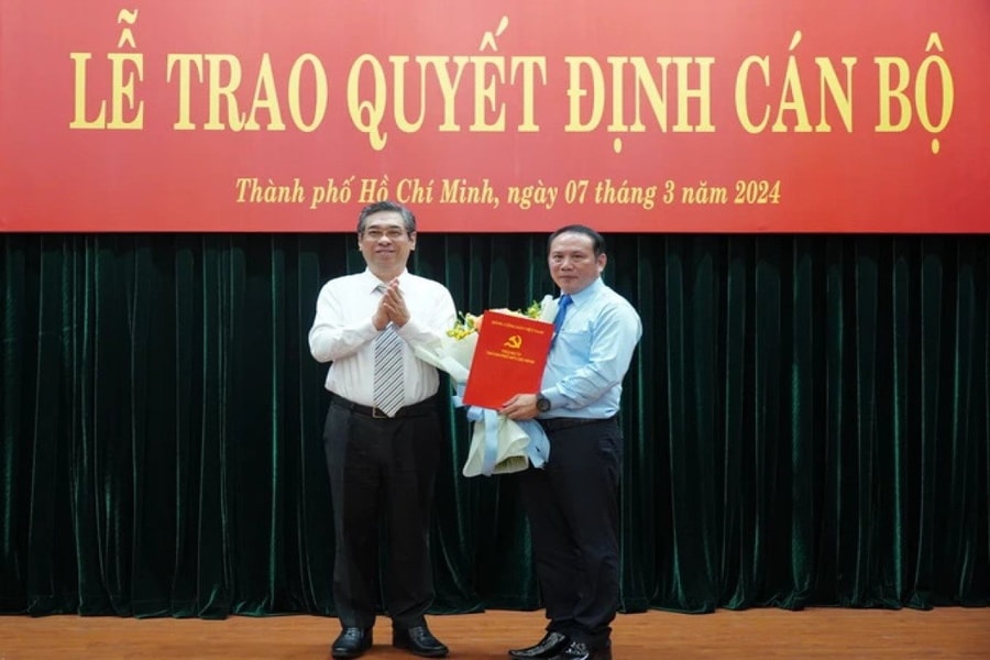 Ông Lâm Hùng Tấn được chỉ định làm Phó bí thư thường trực Quận ủy quận 10