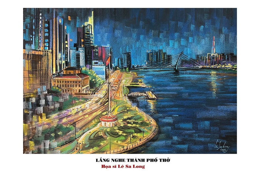 Để “Rồng xanh - Sông Sài Gòn” là một tác phẩm mỹ thuật và văn hóa