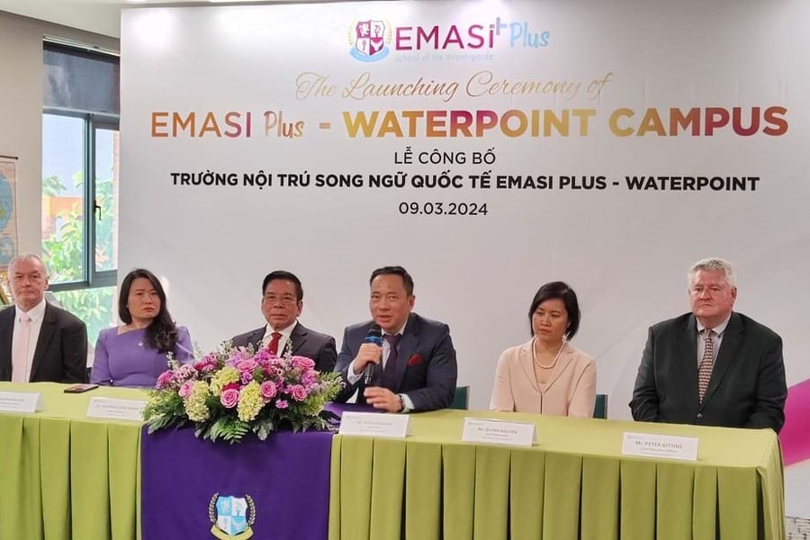 Trường nội trú EMASI Plus Waterpoint sẽ tuyển sinh vào tháng 8/2024