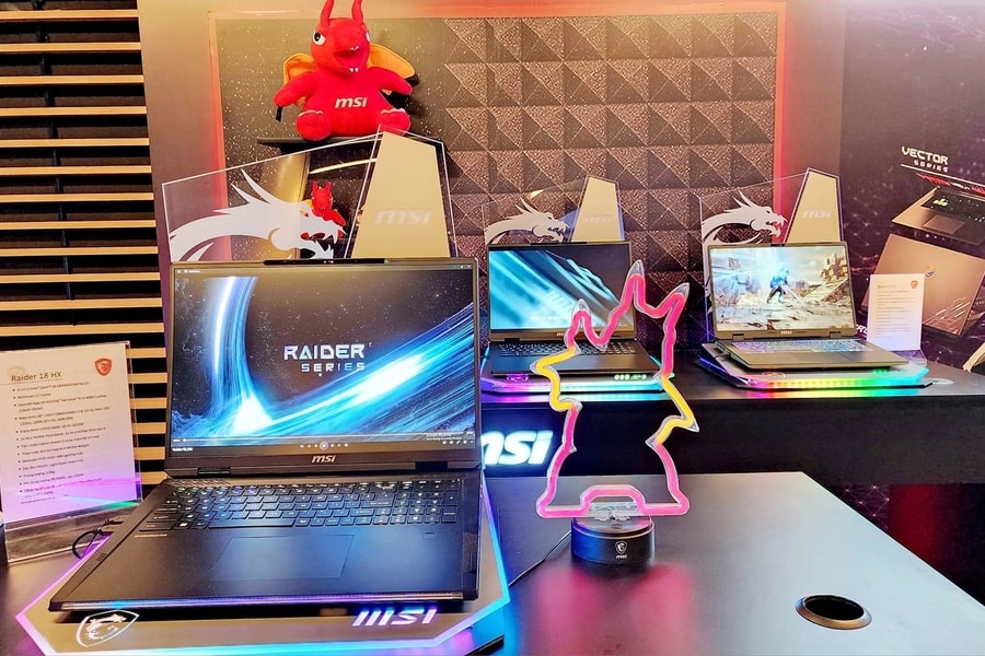 MSI ra mắt loạt laptop hỗ trợ AI