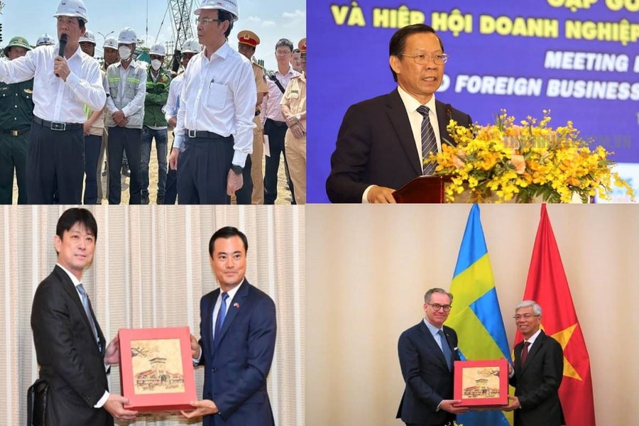 Hoạt động liên quan đến kinh tế của lãnh đạo TP.HCM tuần 10-16/3