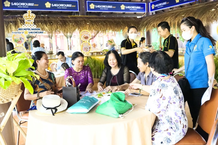 "Ẩm thực xanh" tại Lễ hội Saigontourist Group 2024