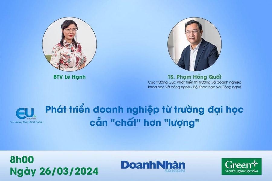 Phát triển doanh nghiệp từ trường đại học cần "chất" hơn "lượng"