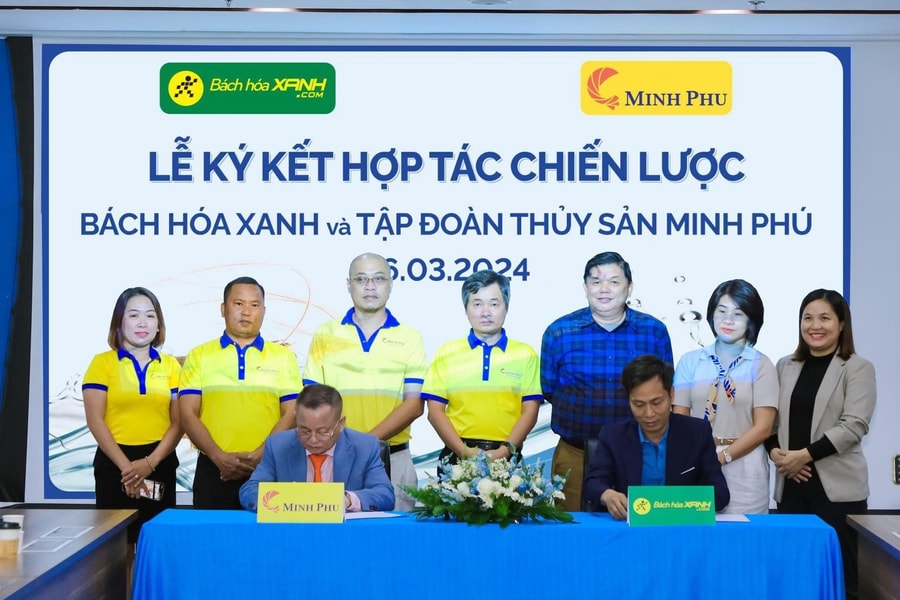 Bách hoá Xanh và Minh Phú hợp tác bán tôm tiêu chuẩn xuất khẩu