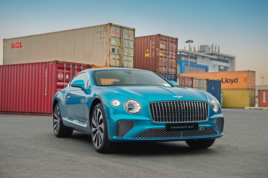 Bentley Continental GT Azure V8 độc bản cập bến Việt Nam