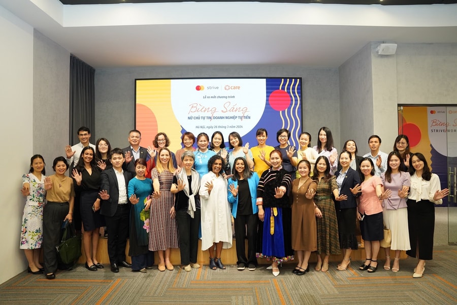 Mastercard và CARE hợp tác hỗ trợ phụ nữ kinh doanh