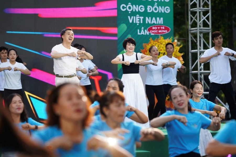 Ngày Dinh dưỡng cộng đồng Việt Nam, cổ vũ toàn dân thực hành lối sống năng động, khoa học