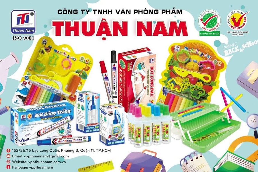 Văn phòng phẩm Thuận Nam: Thương hiệu Việt vì người tiêu dùng Việt
