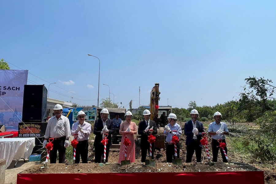 Khởi công nhà máy nước sạch Cù lao Tam Hiệp với kinh phí 31 tỷ đồng