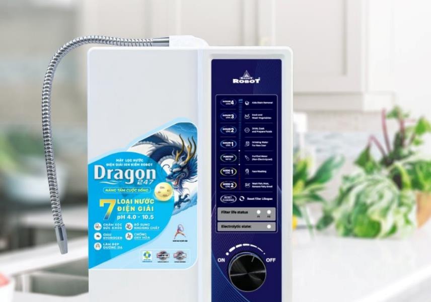 Sản phẩm máy lọc nước ROBOT được vào các chương trình nước sạch quốc tế