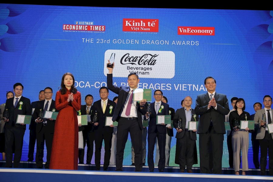 Coca-Cola được trao giải Hạng mục Ngành hàng Tiêu dùng nhanh tốt nhất