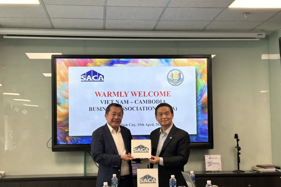 SACA làm việc với Hiệp hội Doanh nghiệp Việt Nam - Campuchia