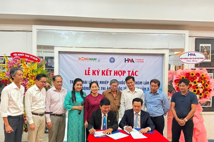 Hội Quảng cáo TP.HCM và Hội Nhiếp ảnh TP.HCM ký kết hợp tác